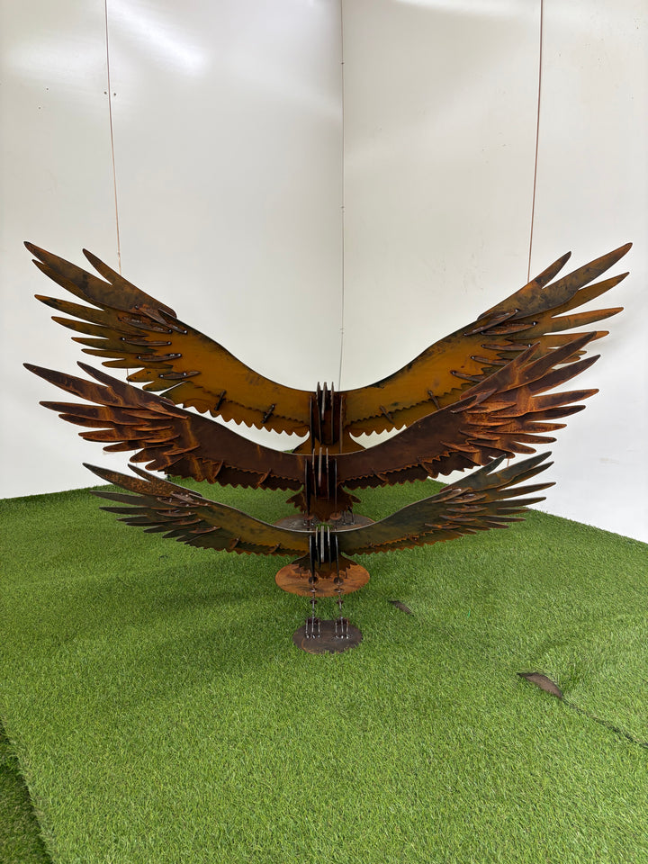 Wedge Tailed Eagle - Metal Sculpture - Garden Features