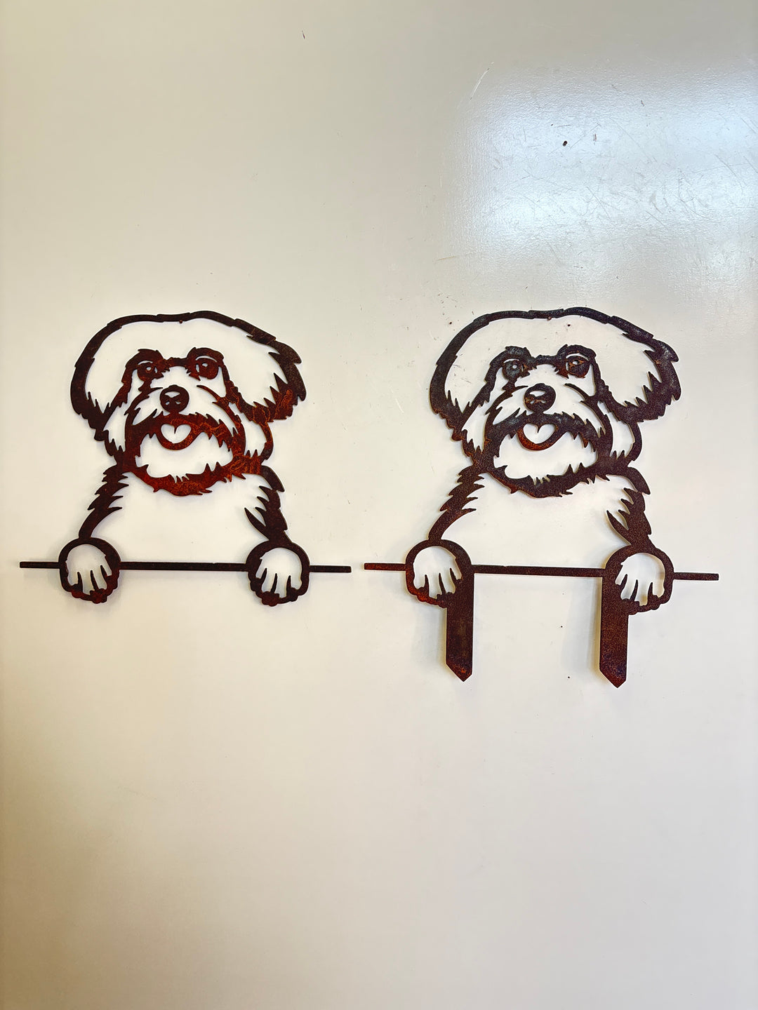 Maltese - Dog Memorial Plaque - Metal Art