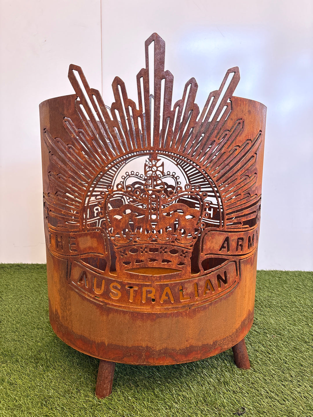 Australian Army Round Fire Pit