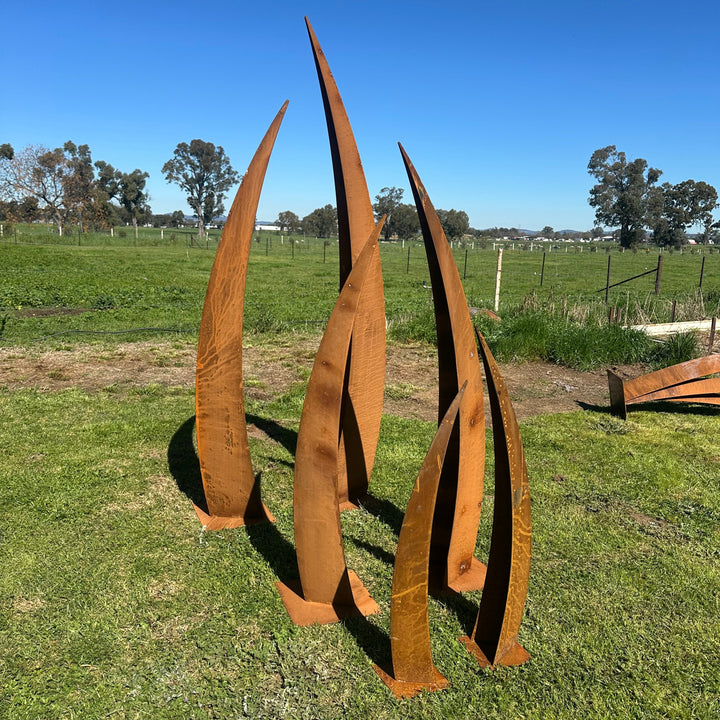 Converge – Contemporary Metal Garden Sculpture