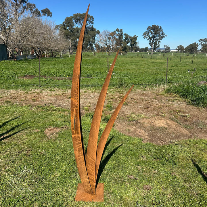 Rustling Plains – Metal Grass Sculpture | Australian Garden Art