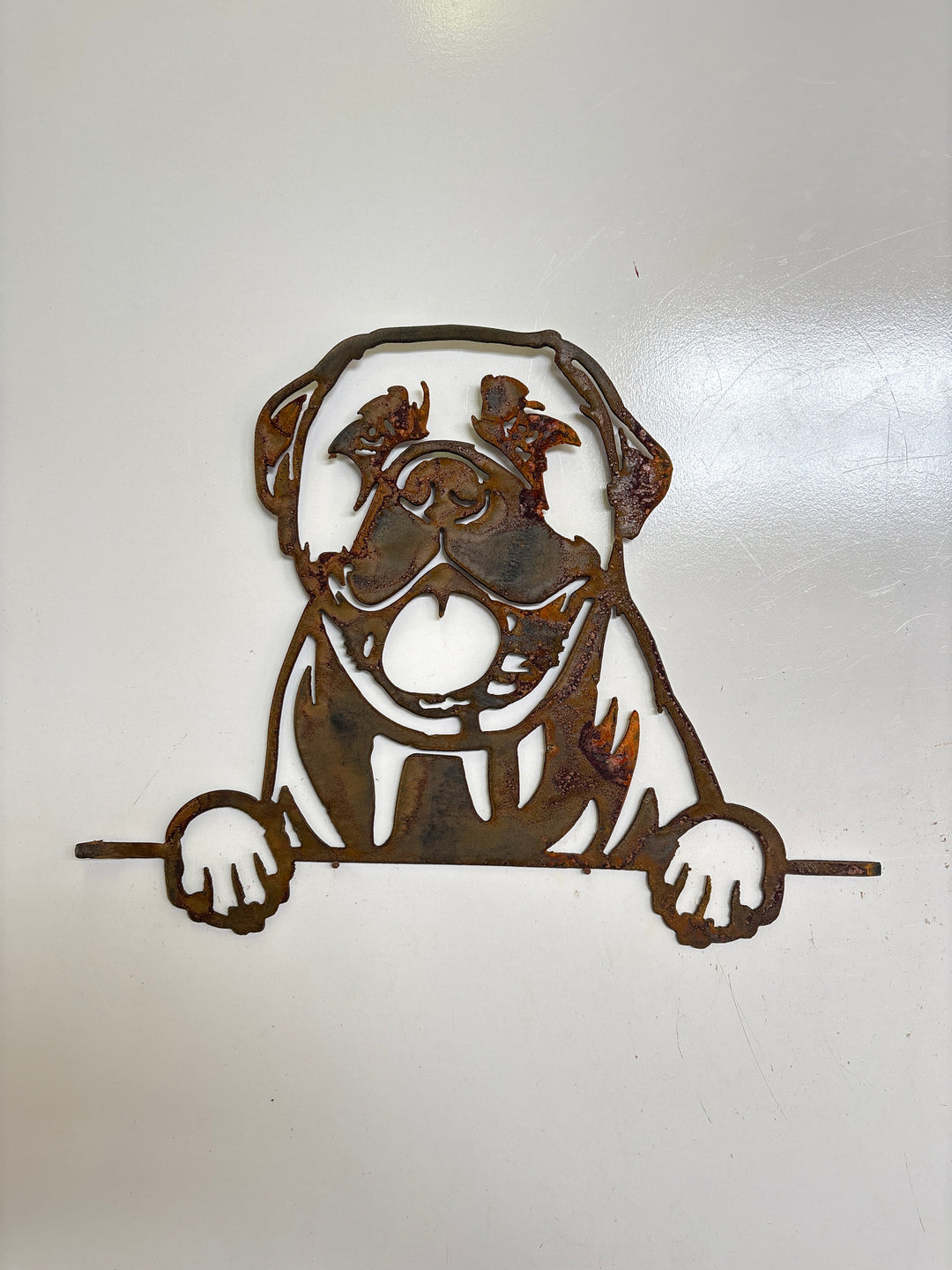 Bullmastiff - Dog Memorial Plaque - Metal Art