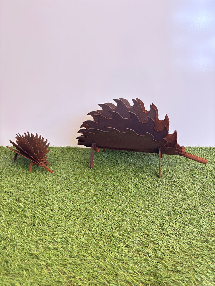 Echidna Garden Ornament - Metal Garden Art
