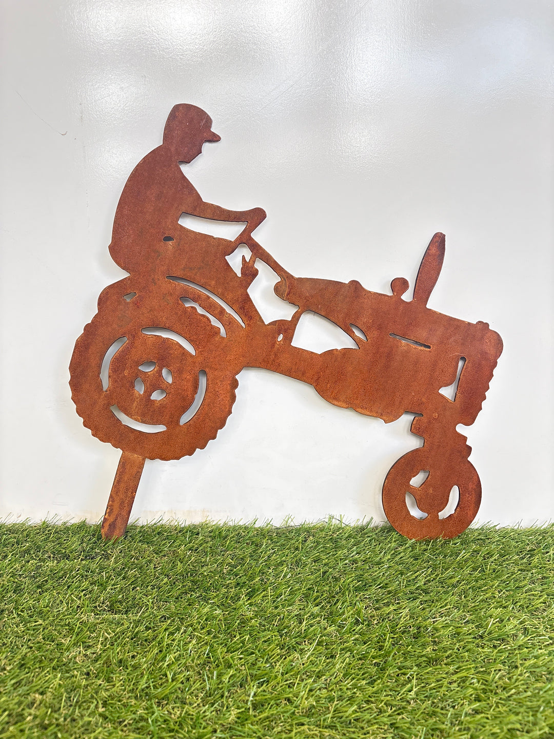 Tractor Metal Garden Art