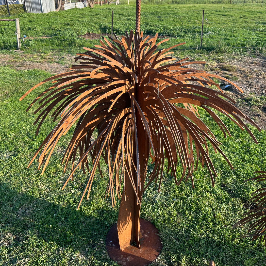 Metal Grass Tree Sculptures – Australian Garden Art