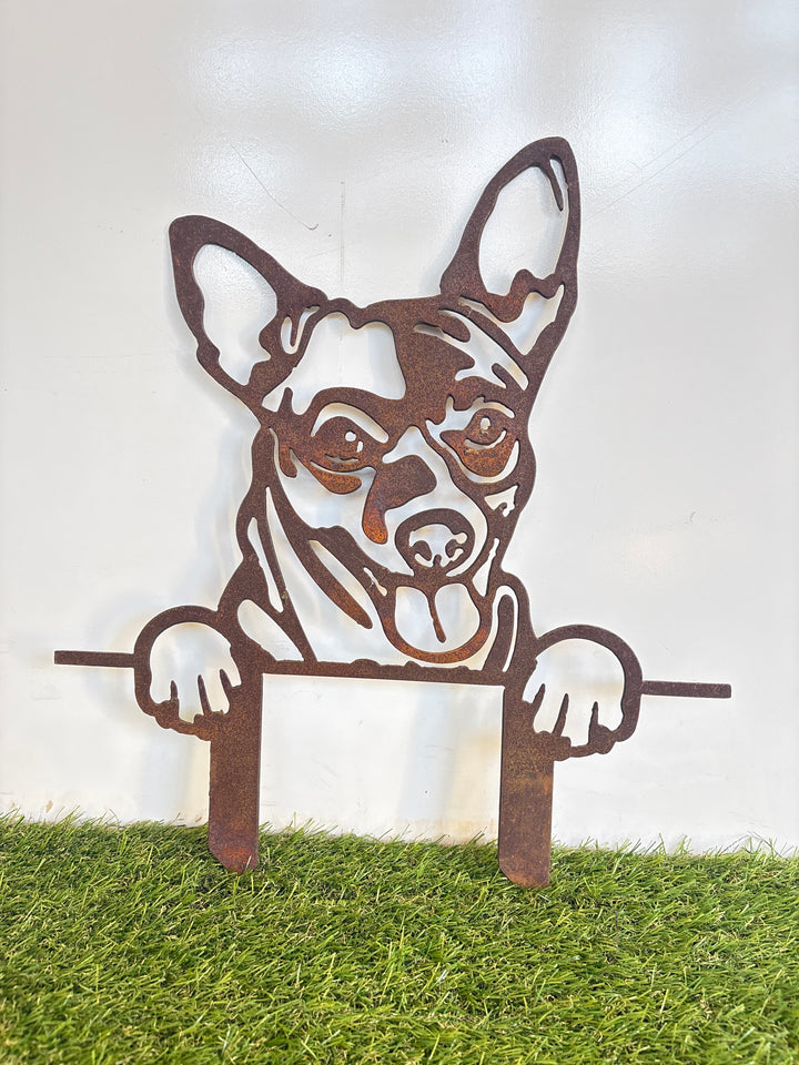 Chihuahua - Dog Memorial Plaque - Metal Art
