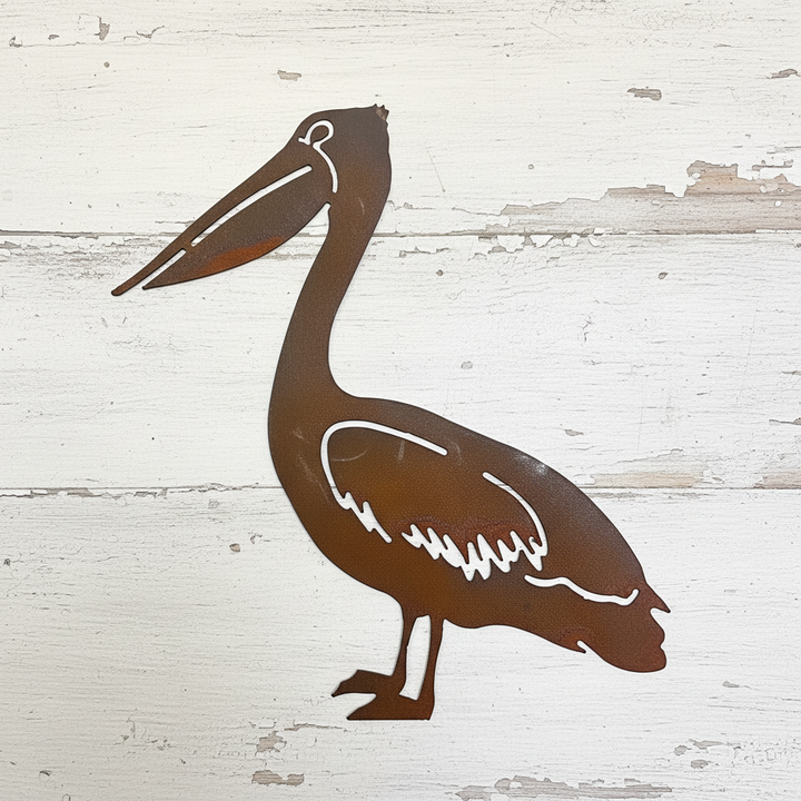 Pelican Metal Wall Art