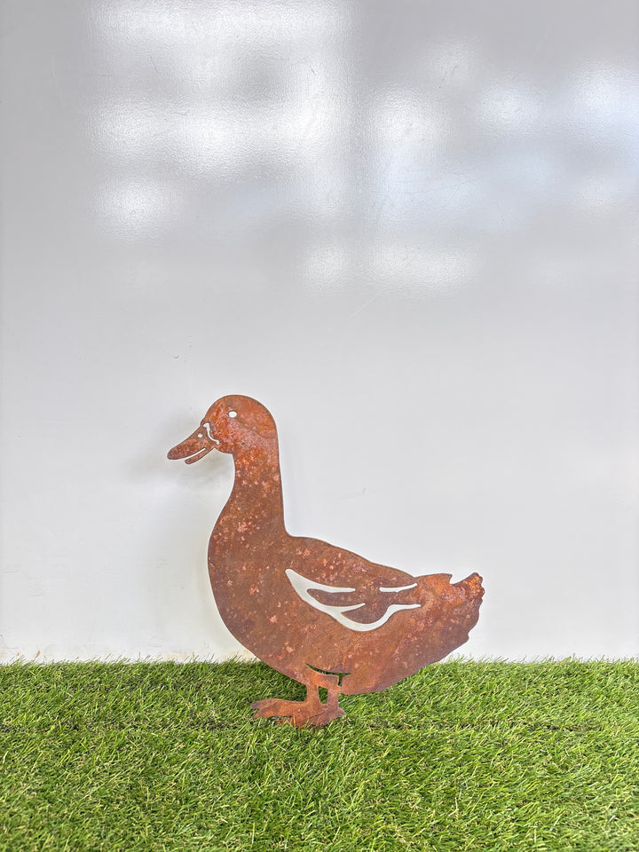 Duck and/or Ducklings - Animal Metal Garden Art