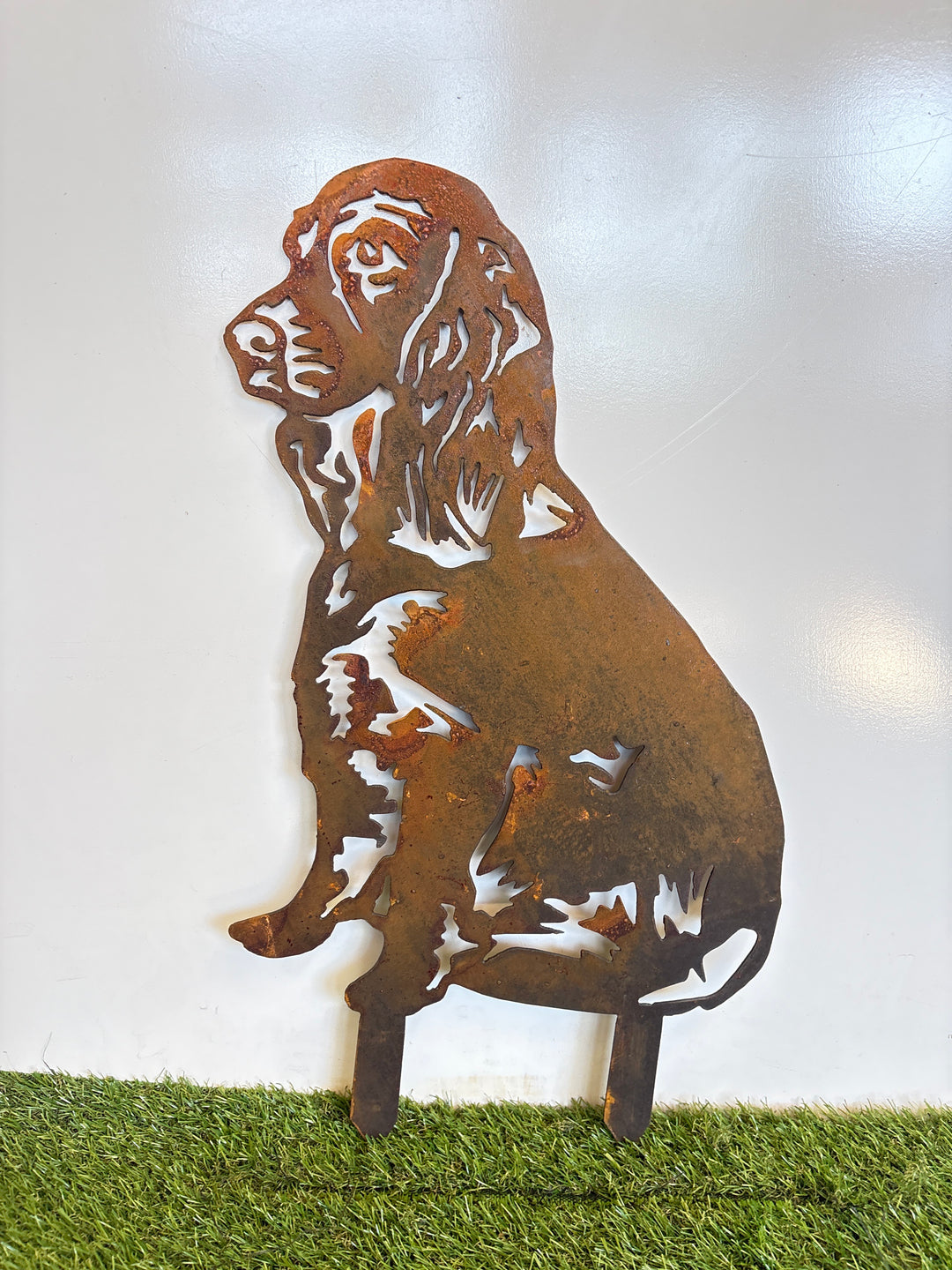Cocker Spaniel Dog Metal Wall Art - Garden Art