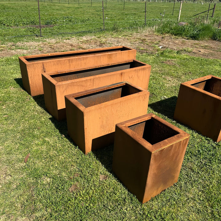 Steel Planter Boxes – Heavy Duty Australian Made Garden Planters