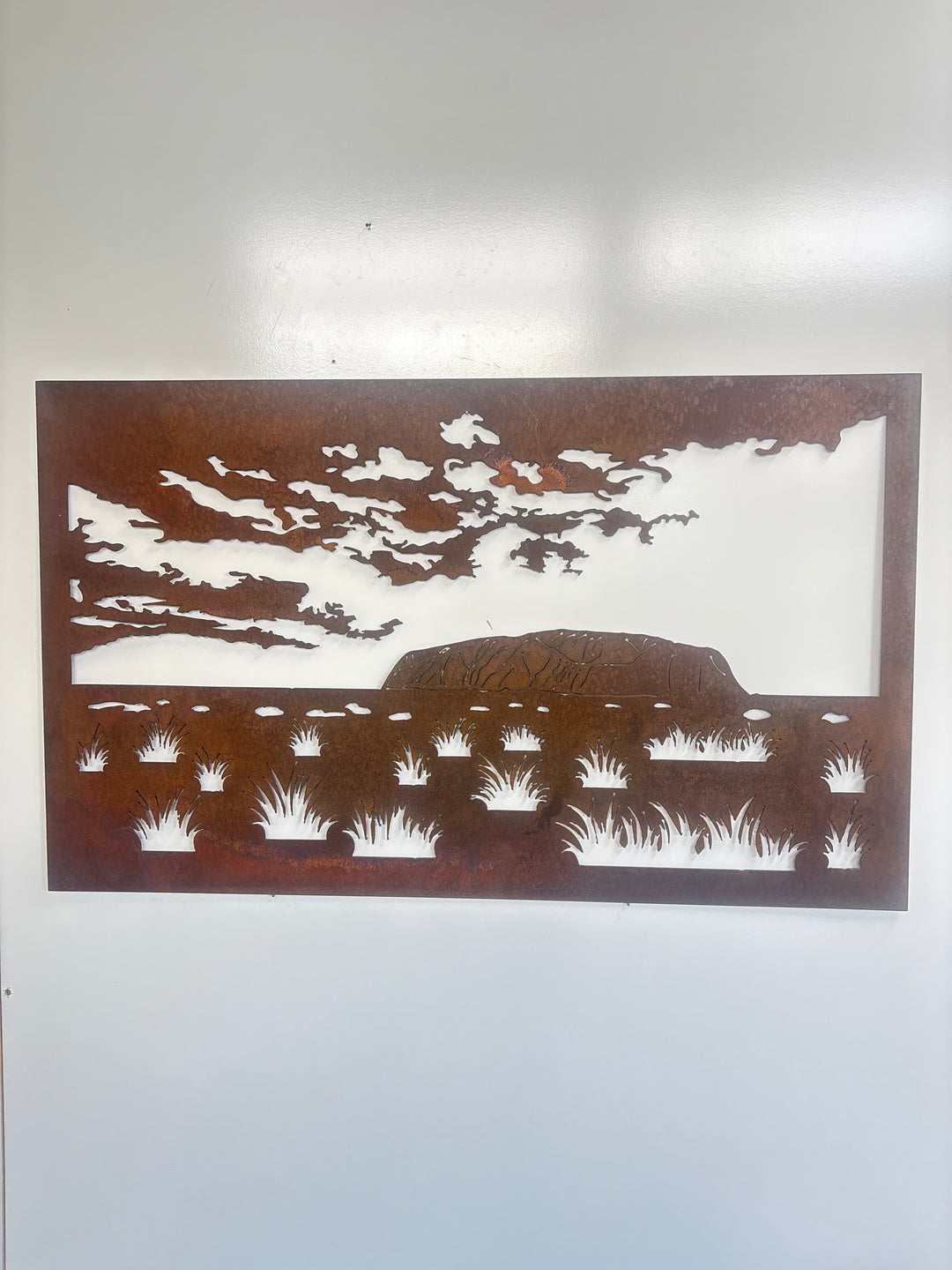 Uluru Landscape Australian Outback Metal Wall Art