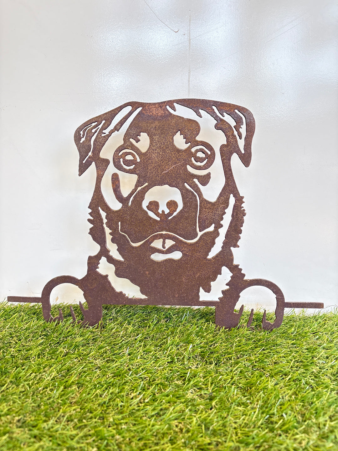 Rottweiler  - Dog Memorial Plaque - Metal Art