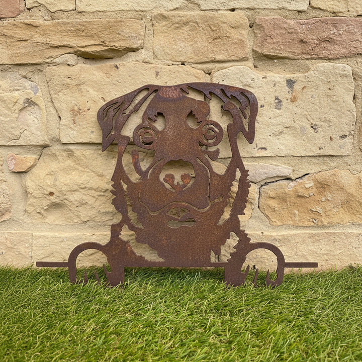 Rottweiler - Dog Memorial Plaque - Metal Art