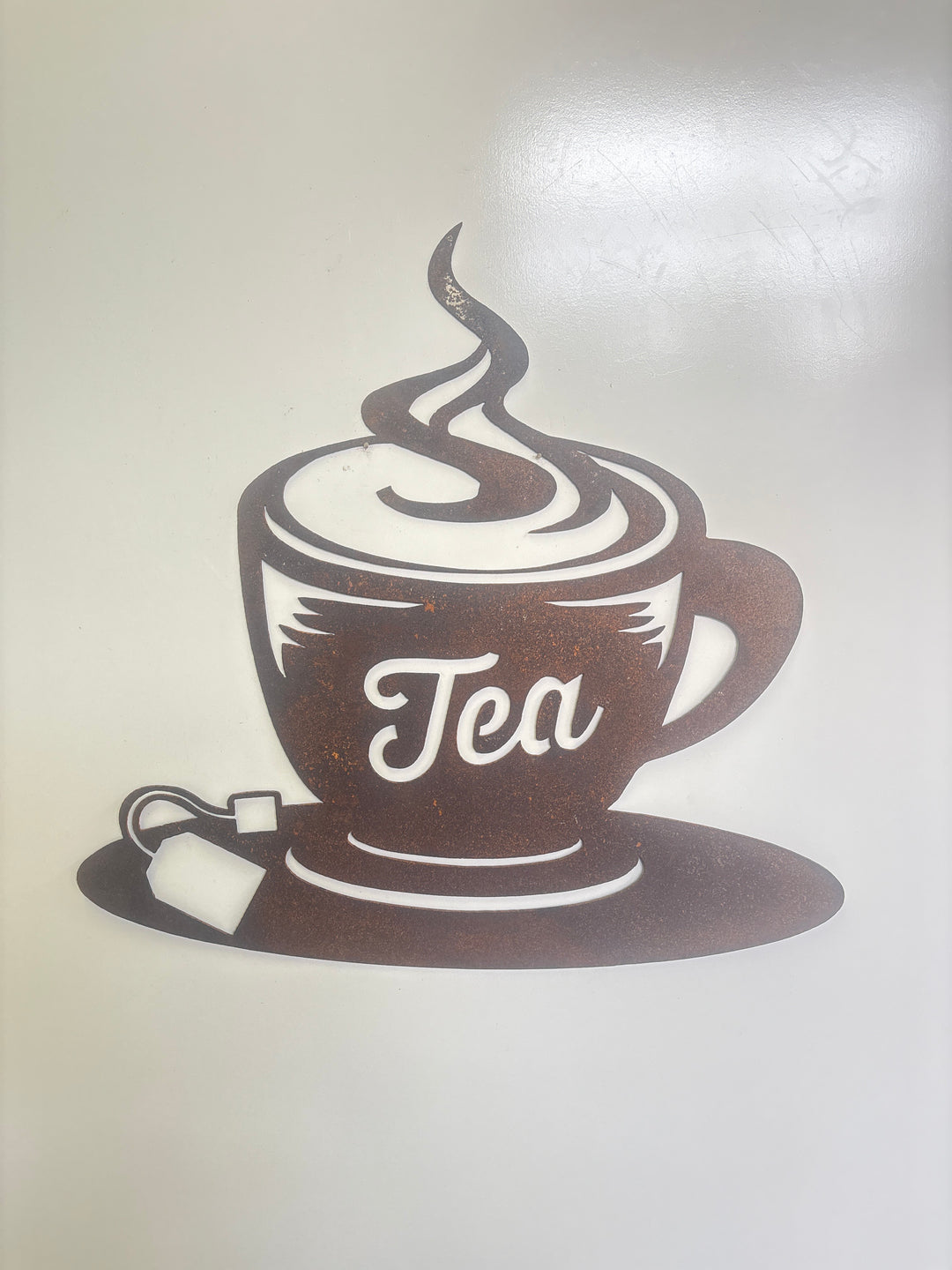 Tea Sign Metal Wall Art cafe