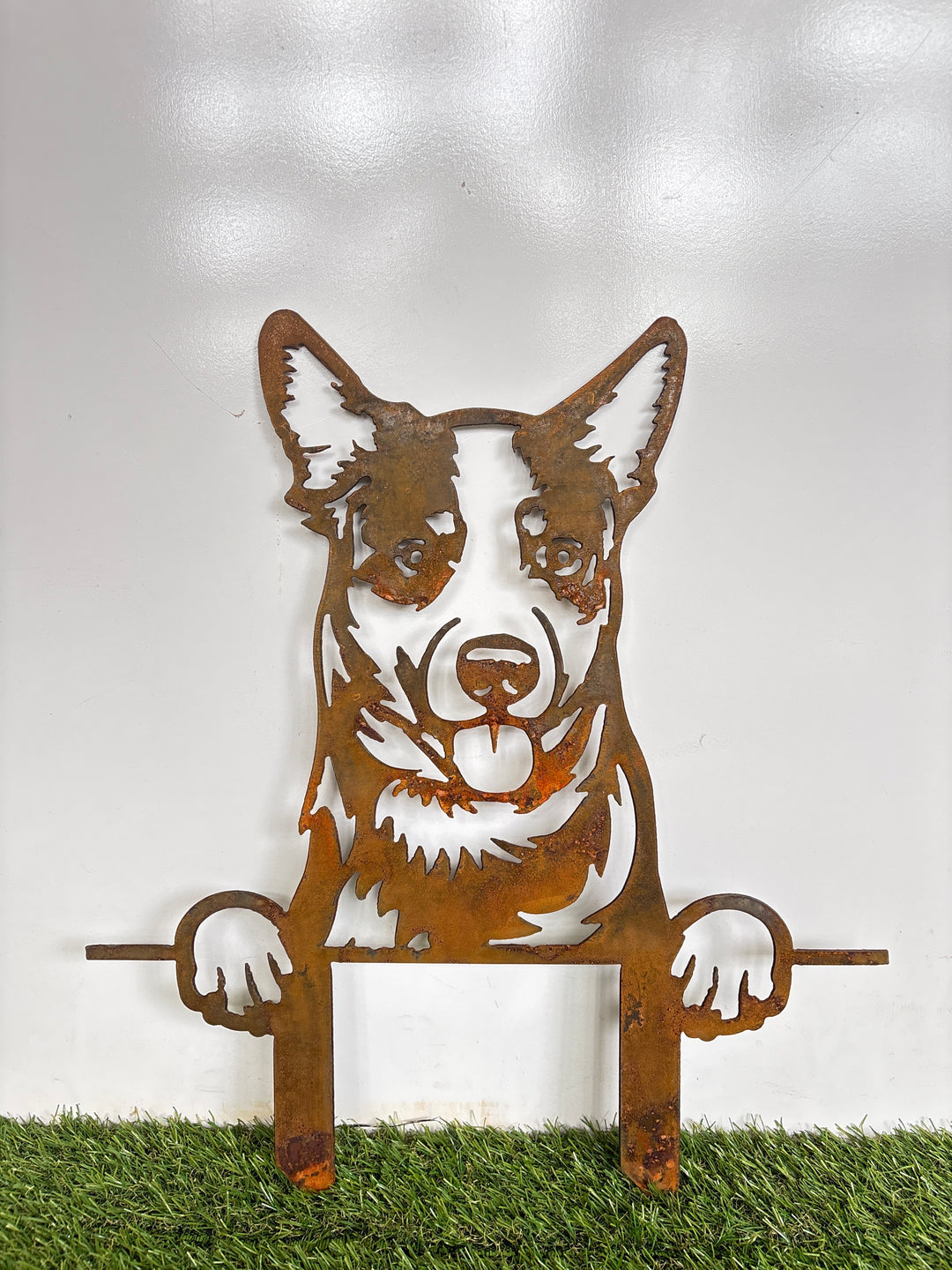 Australian Cattle Dog - Blue Heeler - Dog Memorial Plaque - Metal Art