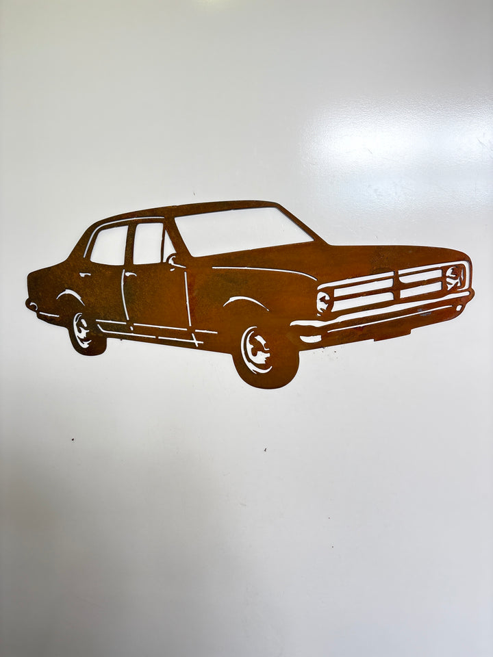 HK Holden Kingswood Sedan Metal Wall Art