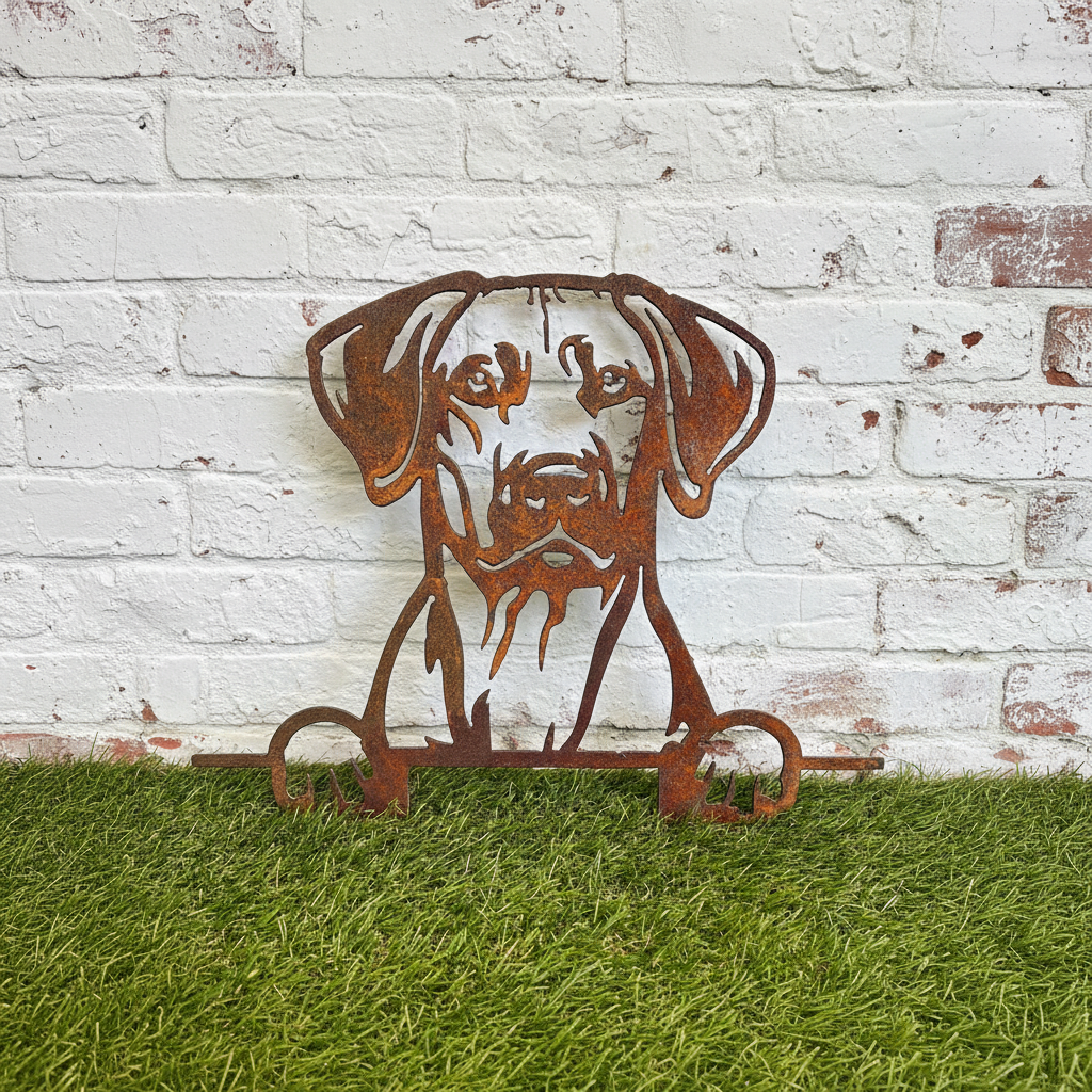 Rhodesian Ridgeback - Dog Memorial Plaque - Metal Art