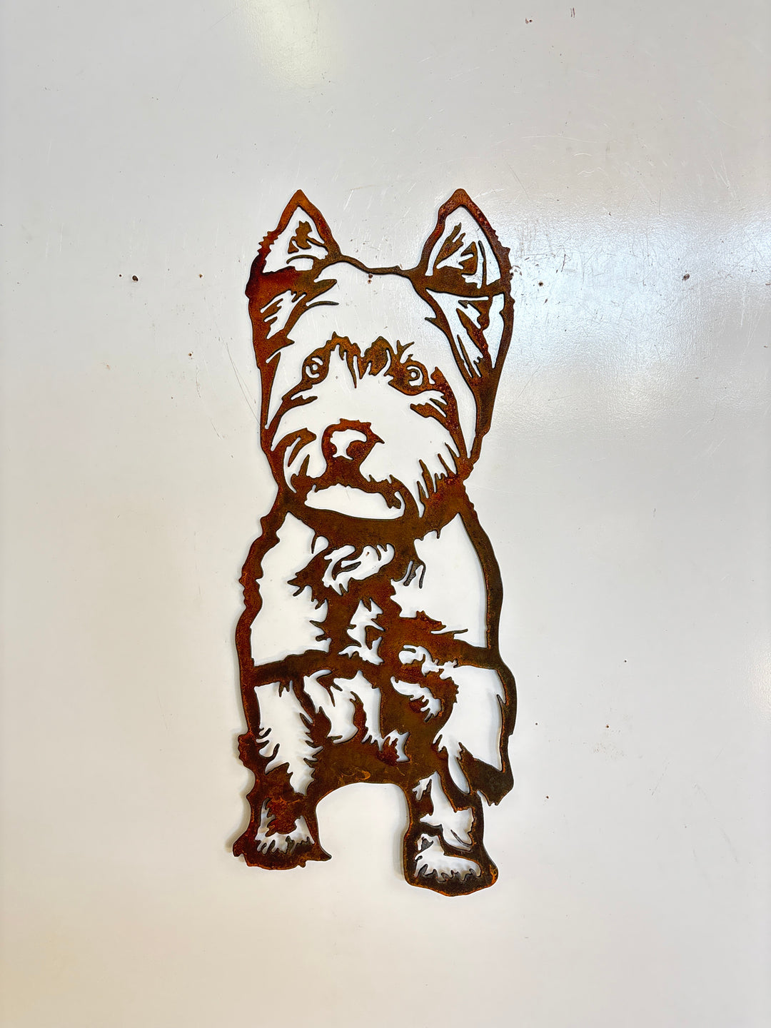 West Highland Terrier Metal Wall Art - Westie Dog Garden Art