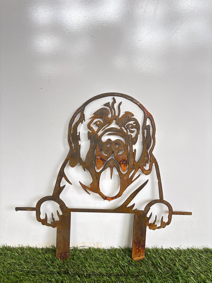 Mastiff - Dog Memorial Plaque - Metal Art