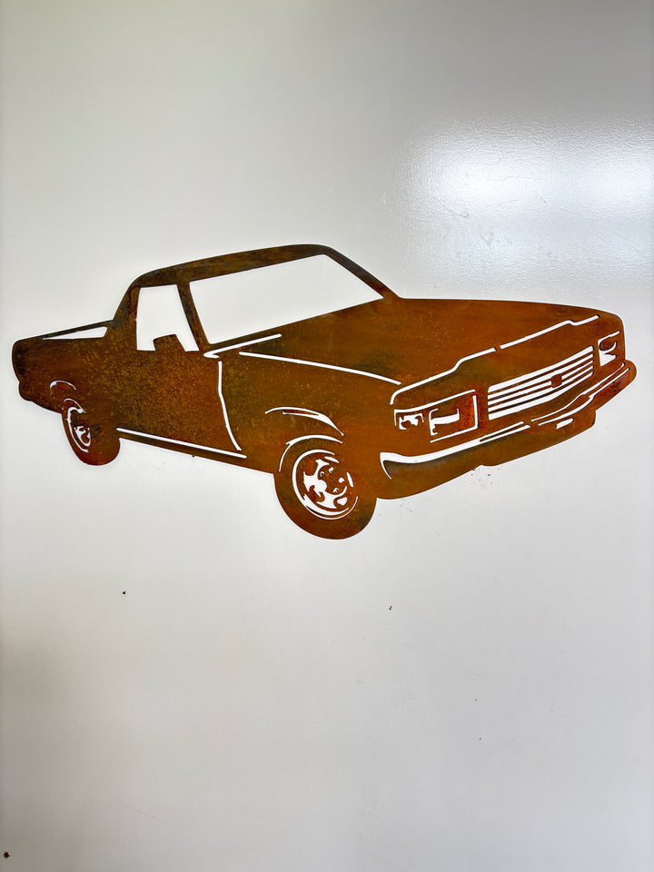WB Holden Ute Metal Wall Art
