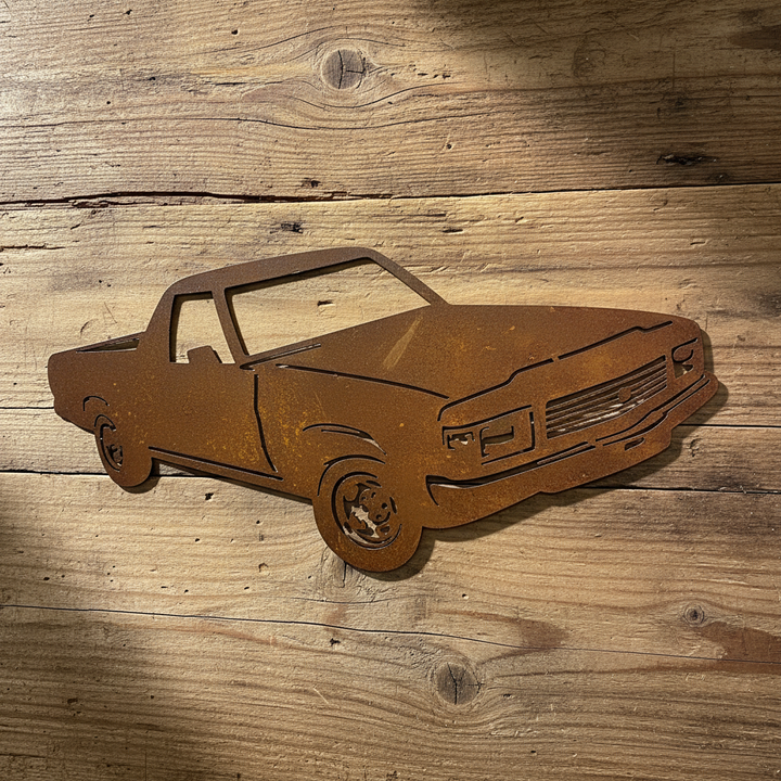 WB Holden Ute Metal Wall Art
