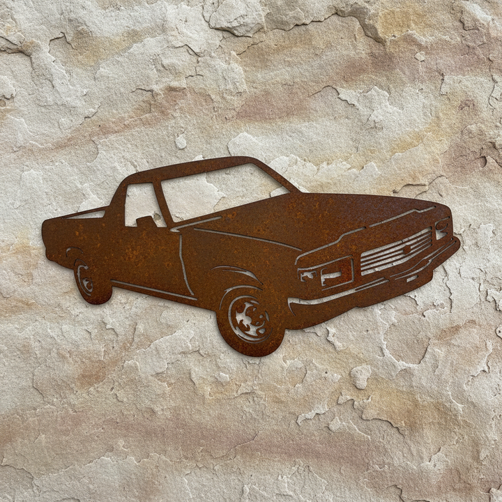 WB Holden Ute Metal Wall Art