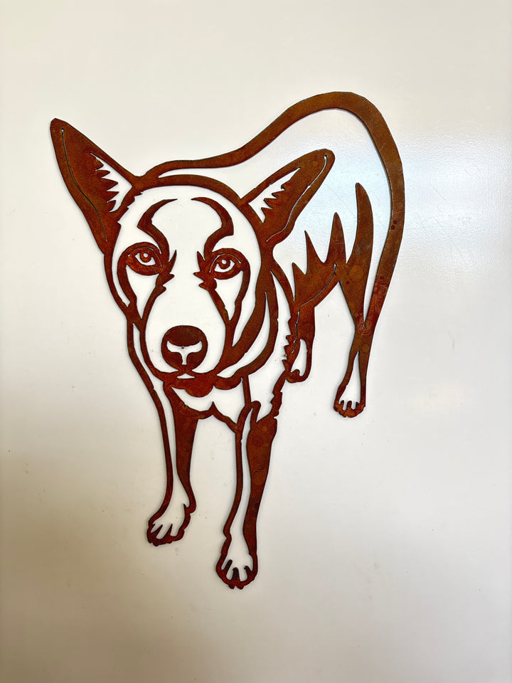 Cattle Dog Metal Wall Art
