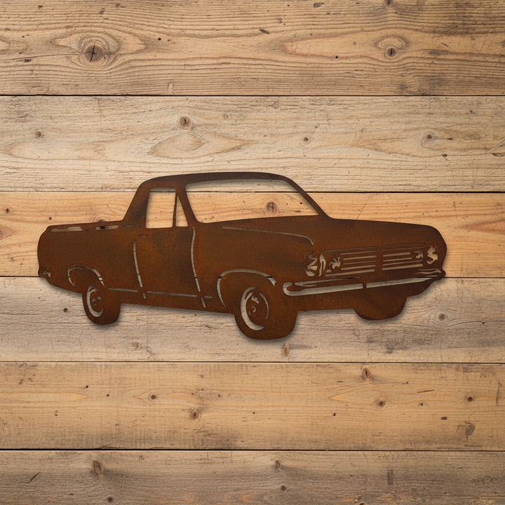 HR Holden Ute Metal Wall Art