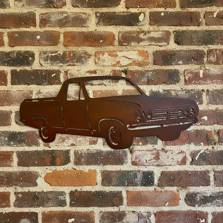 HR Holden Ute Metal Wall Art