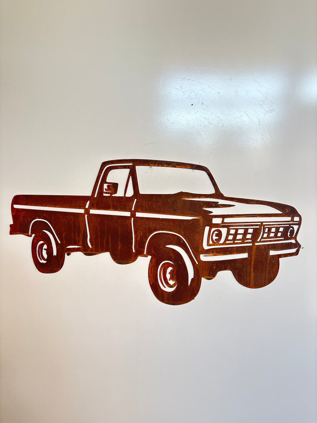 Ford F100 1976 Metal Wall Art
