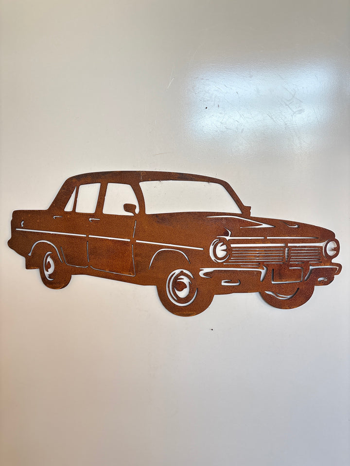 EH Holden Sedan Metal Wall Art
