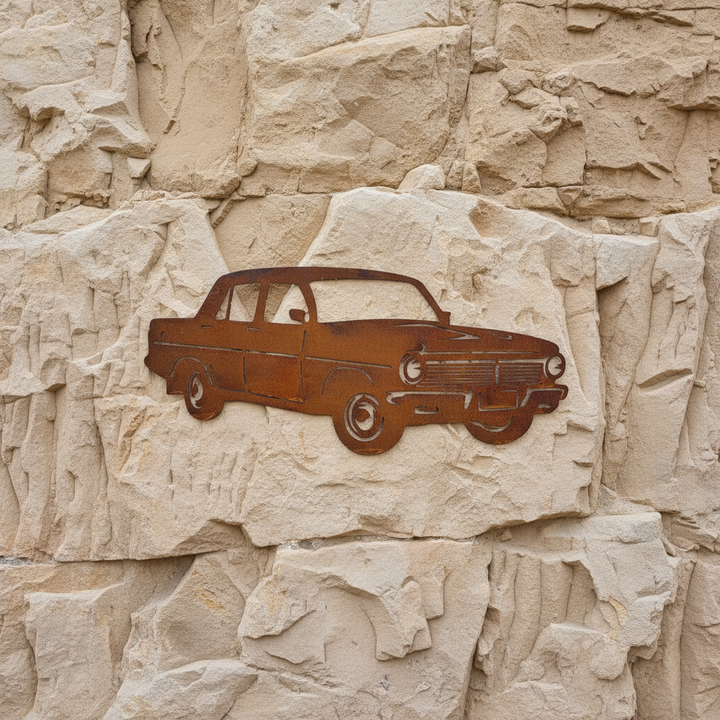 EH Holden Sedan Metal Wall Art