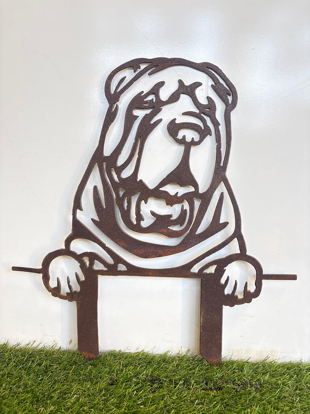 Shar Pei - Dog Memorial Plaque - Metal Art