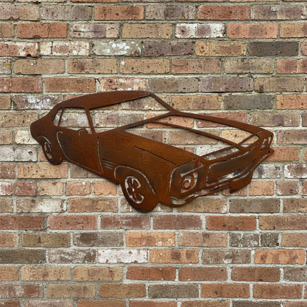 HQ Holden Monaro Metal Wall Art