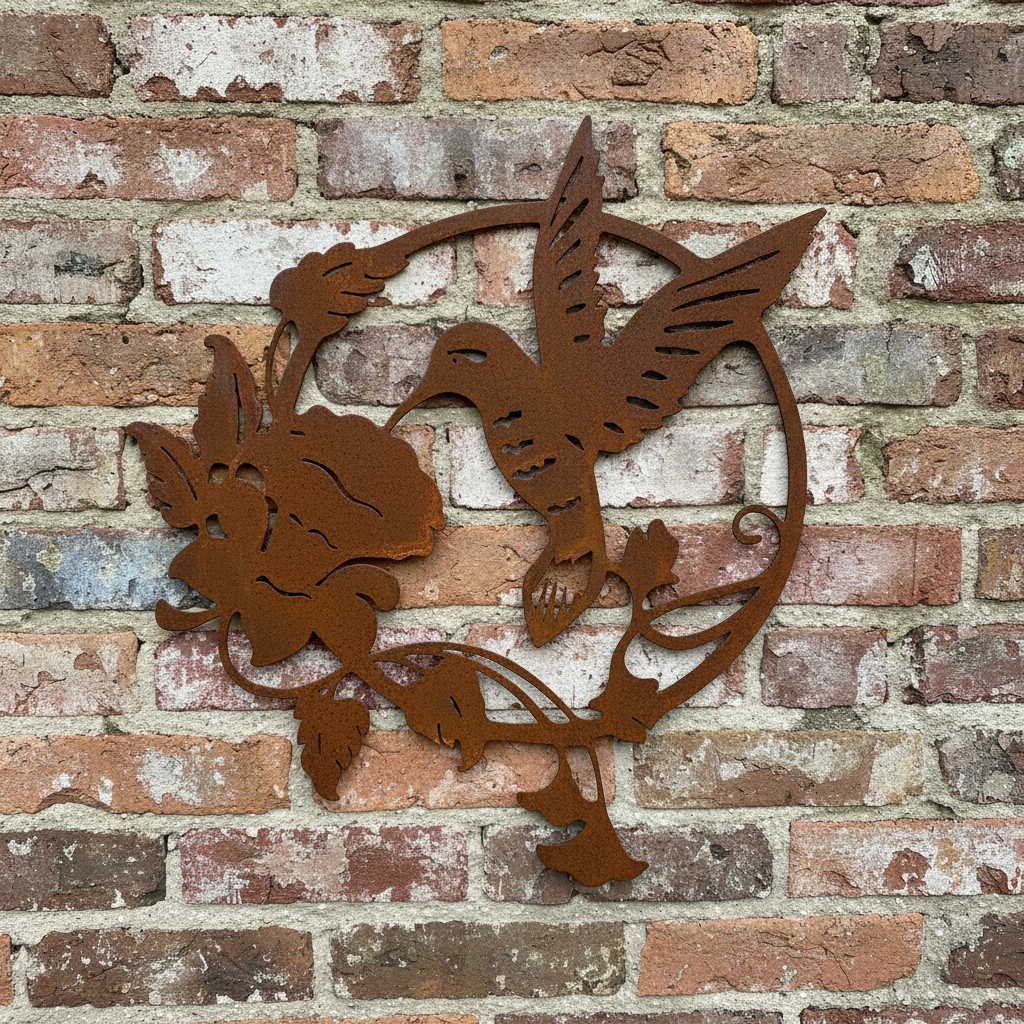 Humming Bird - Metal Wall Art