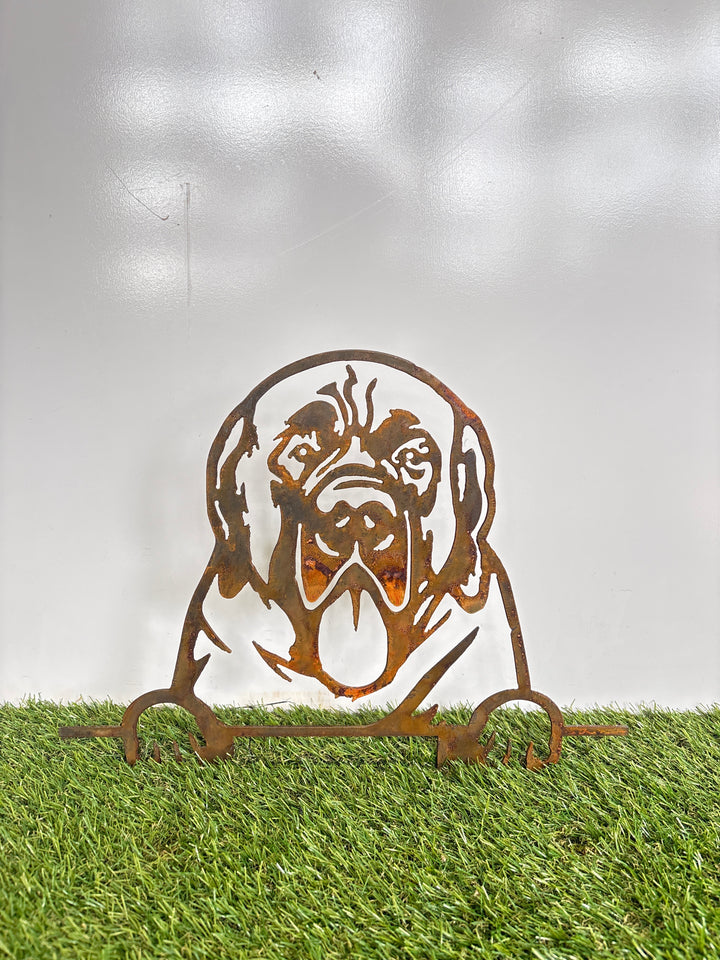 Mastiff - Dog Memorial Plaque - Metal Art