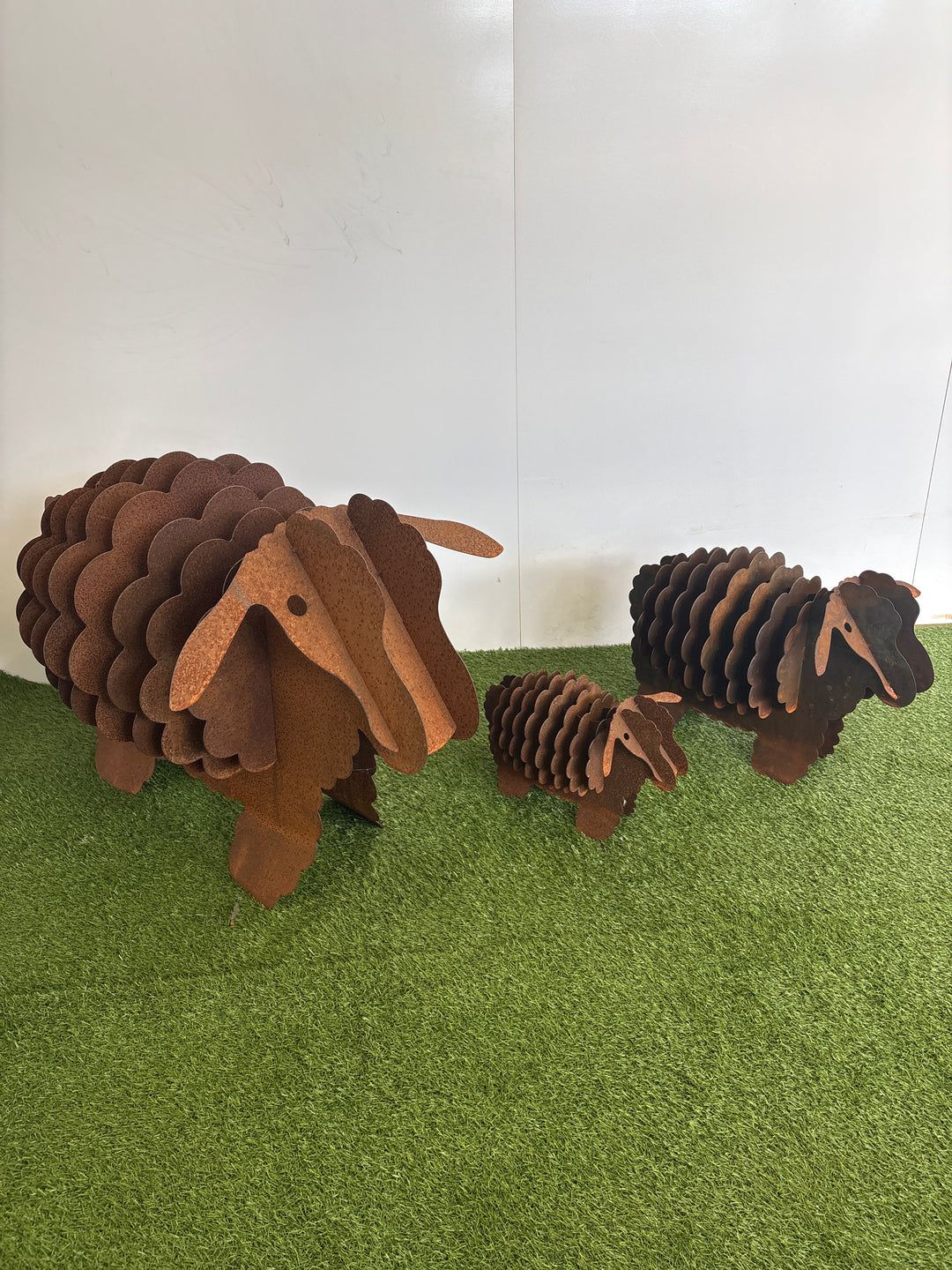3d Sheep (3 sizes available) Metal Garden Art