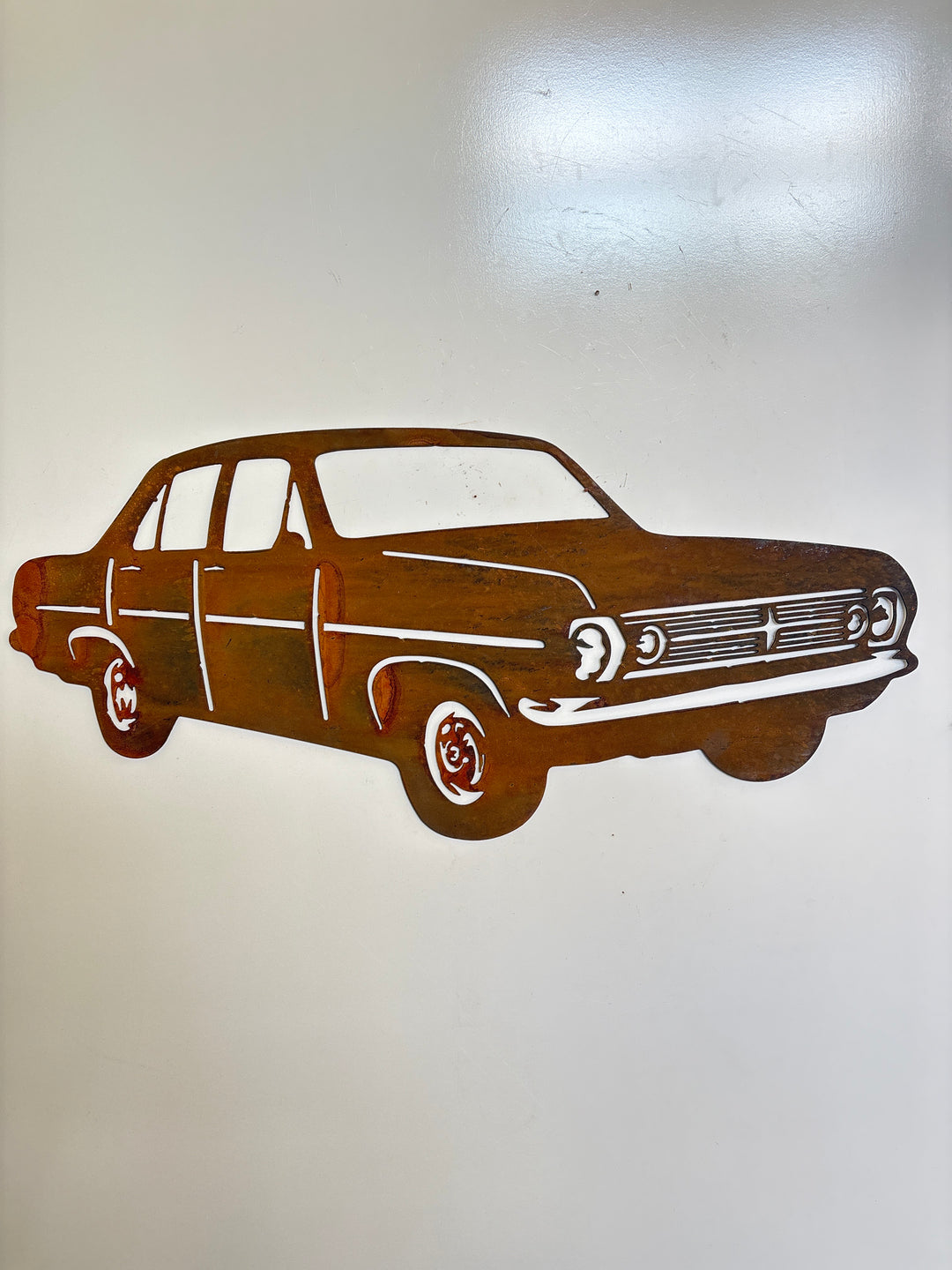 HR Holden Sedan Metal Wall Art