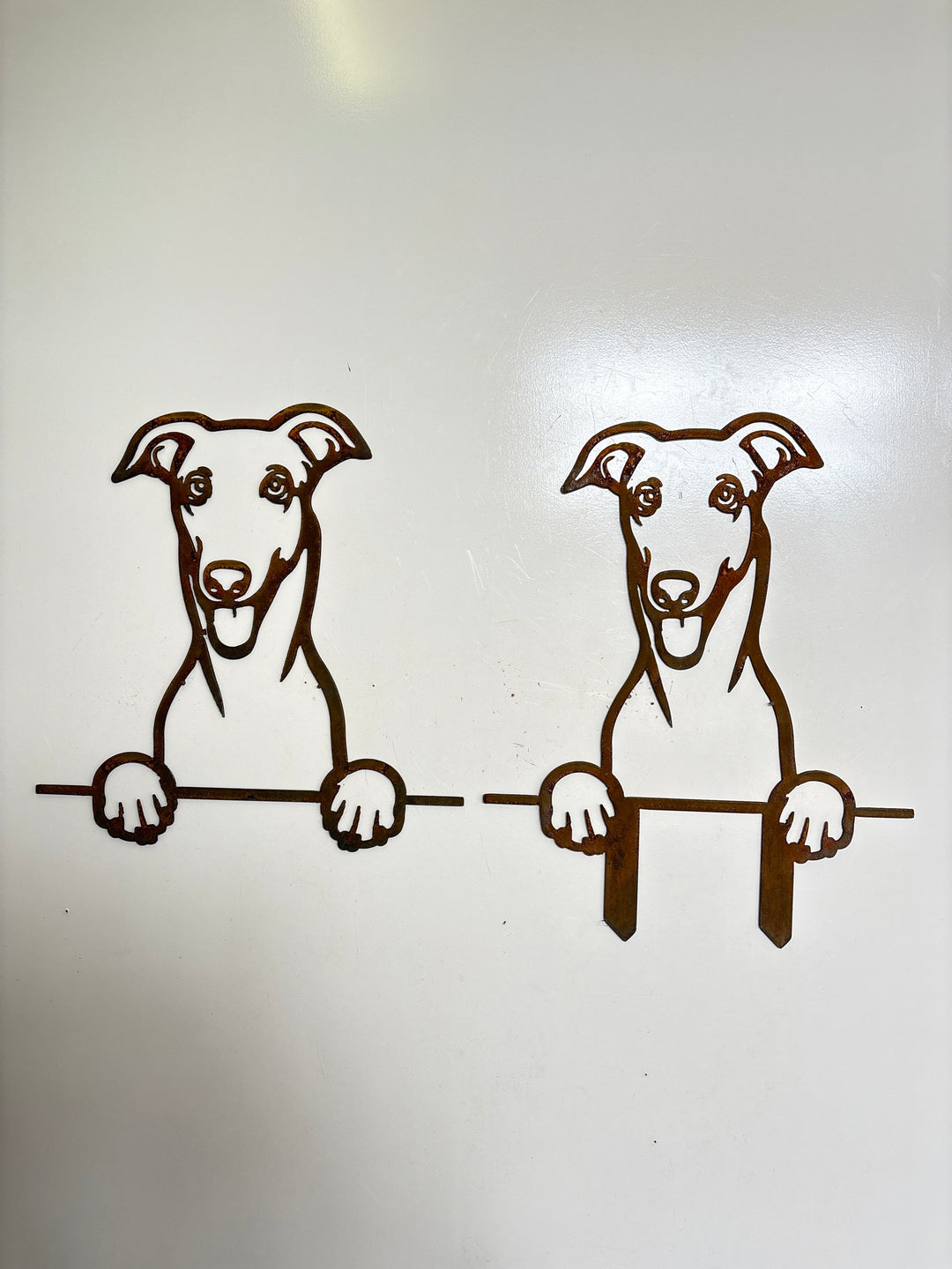 GreyHound - Dog Memorial Plaque - Metal Art