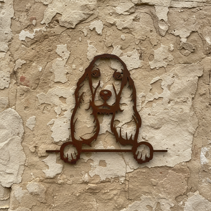 Cocker Spaniel - Dog Memorial Plaque - Metal Art