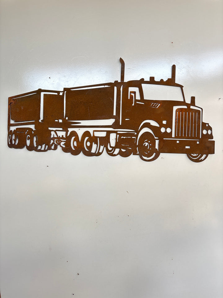 Kenworth Truck Metal Wall Art