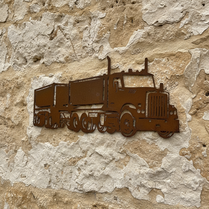 Kenworth Truck Metal Wall Art