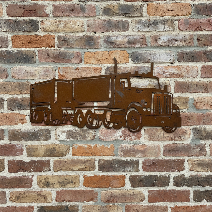 Kenworth Truck Metal Wall Art