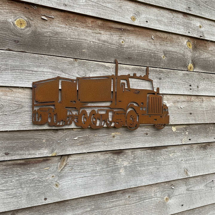 Kenworth Truck Metal Wall Art