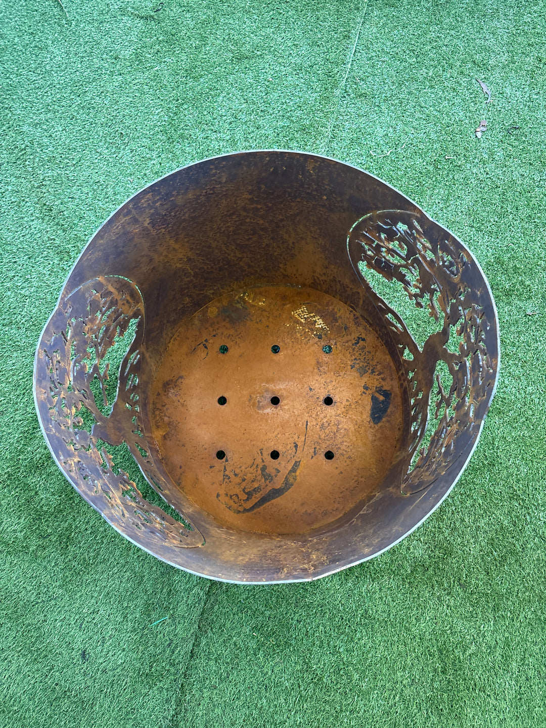 Tree of Life Round Fire Pit