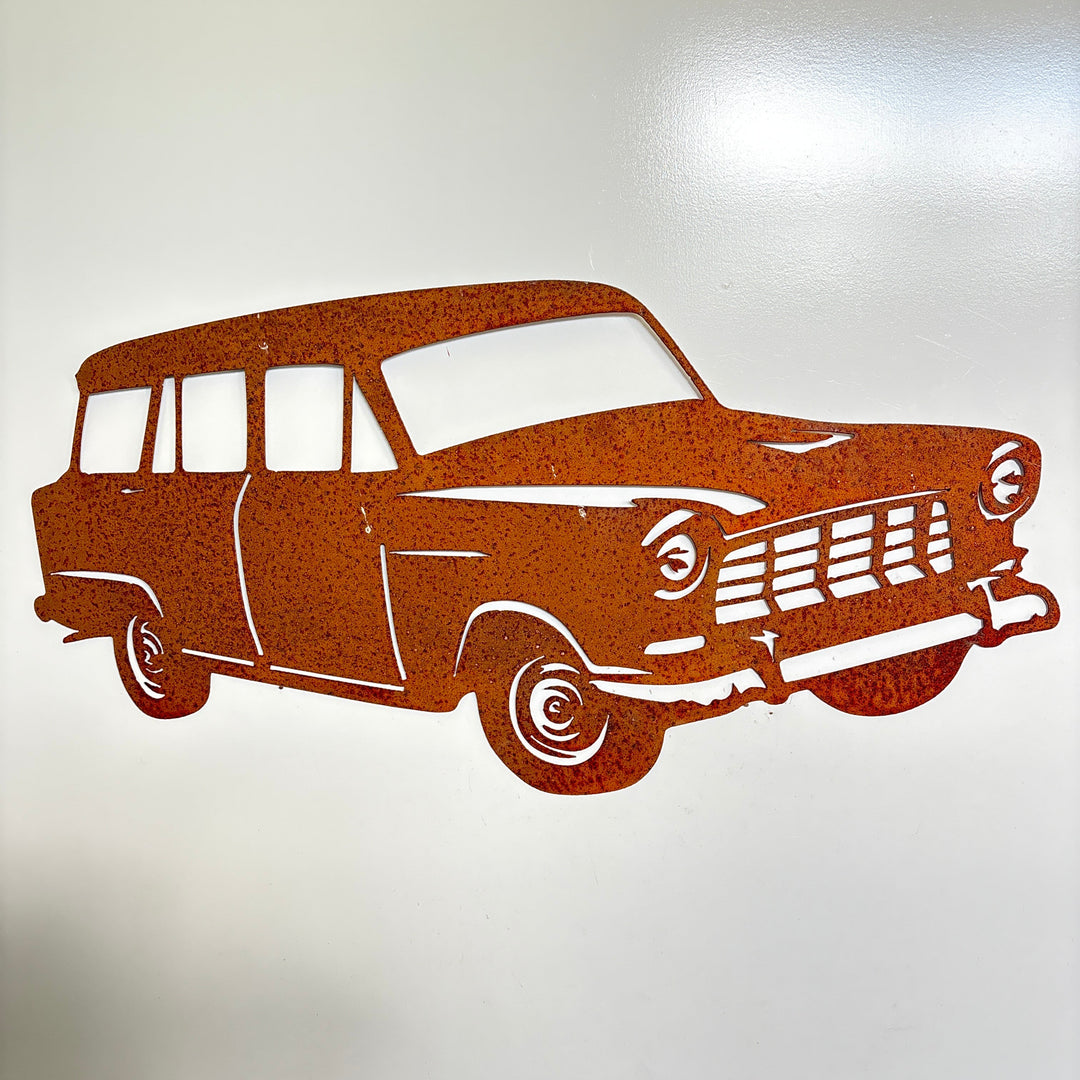 FC Holden Station Wagon Metal Wall Art