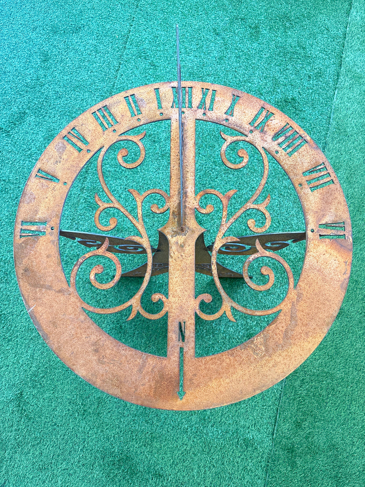 Sundial Metal Garden Art