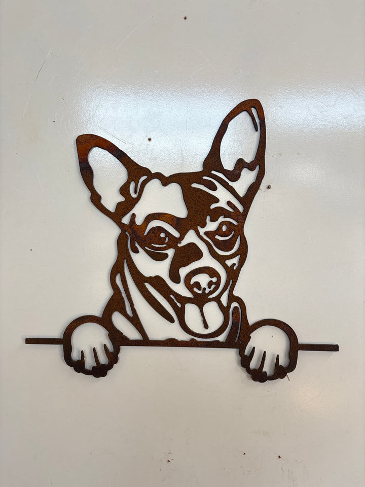 Chihuahua - Dog Memorial Plaque - Metal Art