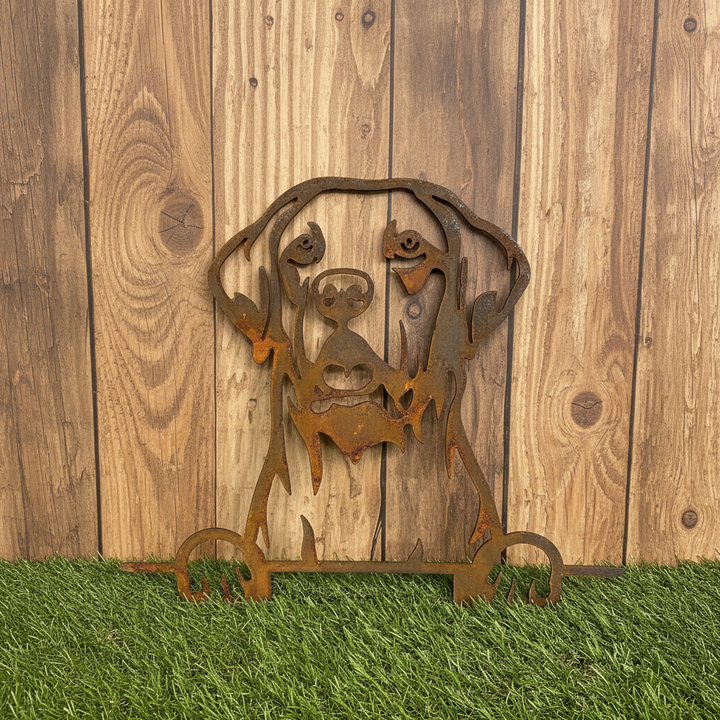 Labrador - Dog Memorial Plaque - Metal Art
