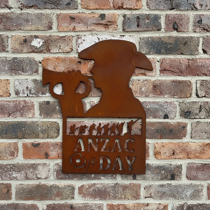 Lest We Forget ANZAC Day - Metal Wall Art